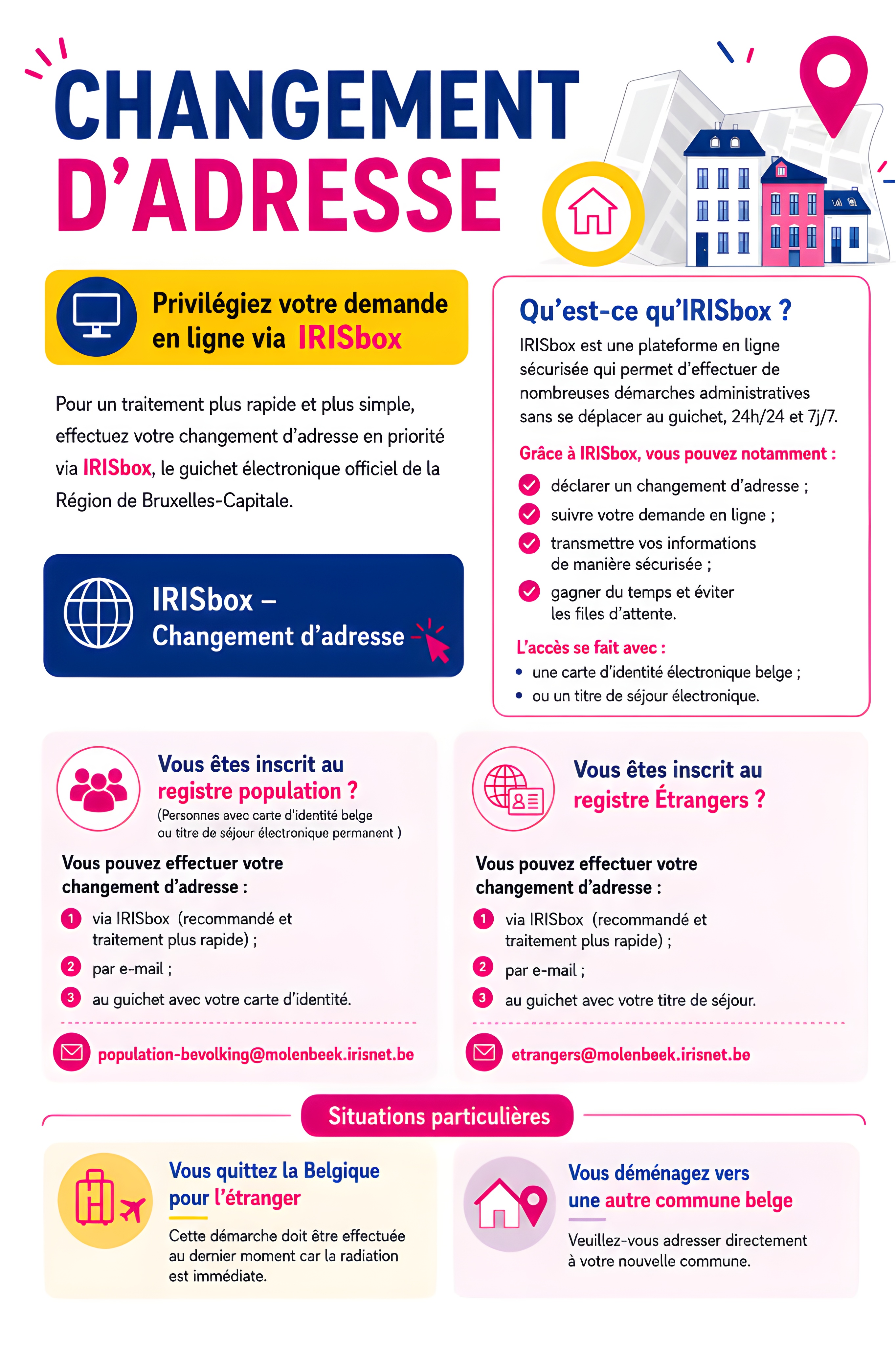 Changement d'adresse FR 5 Infographie Changement d'adresse